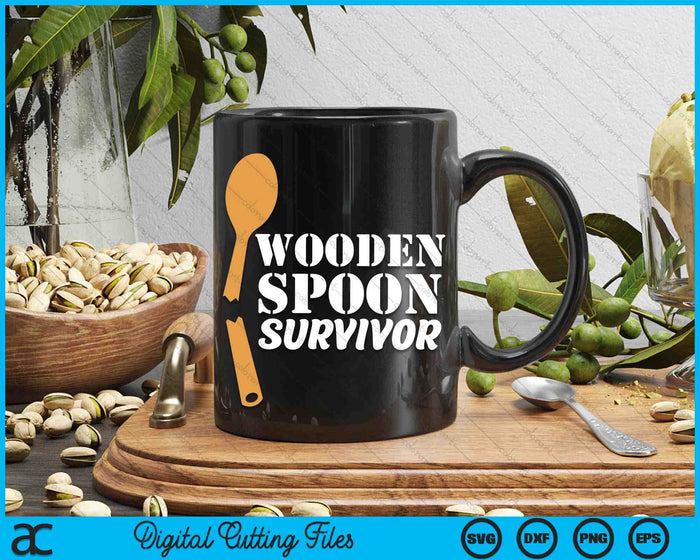 Wooden Spoon Survivor Italian Filipino Pride SVG PNG Digital Cutting Files
