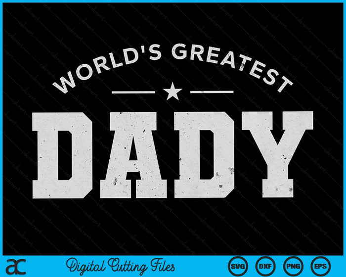 'S Werelds grootste papa Vaderdag SVG PNG digitale afdrukbare bestanden