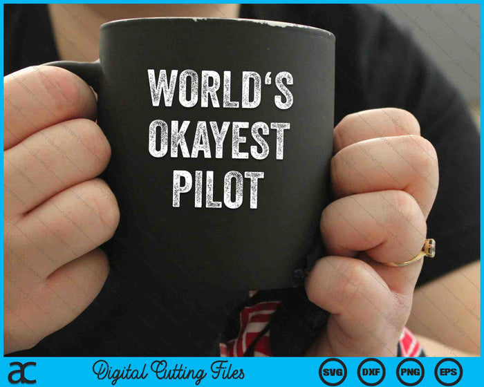 's Werelds beste piloot vliegende luchtvaart grappige piloot SVG PNG digitale snijbestanden
