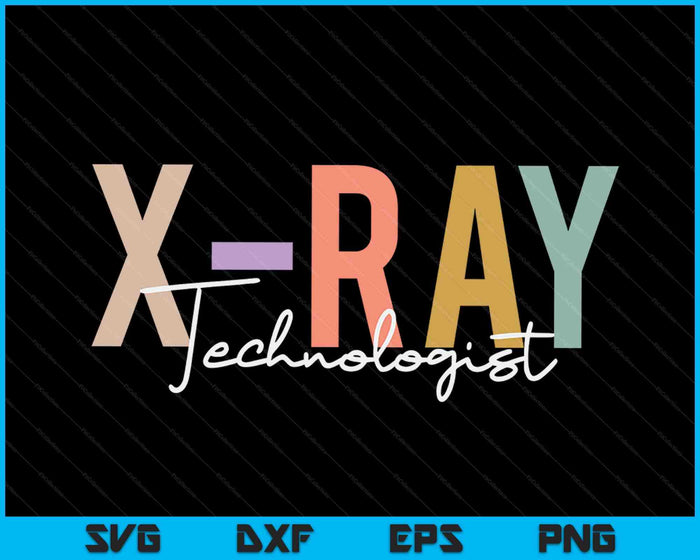 Xray technoloog Xray Tech radiologische technoloog SVG PNG digitale snijbestanden