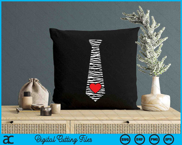 Zebra stropdas Dierenverzorger Zoöloog Wildlife Animal SVG PNG Digitale afdrukbare bestanden