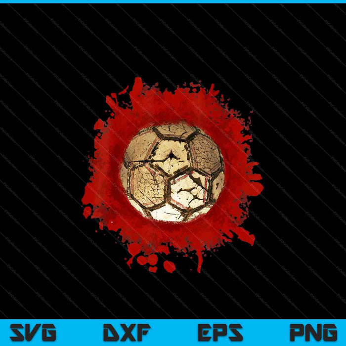 Zombie voetbal bloed enge speler Halloween kostuum SVG PNG digitale snijbestanden