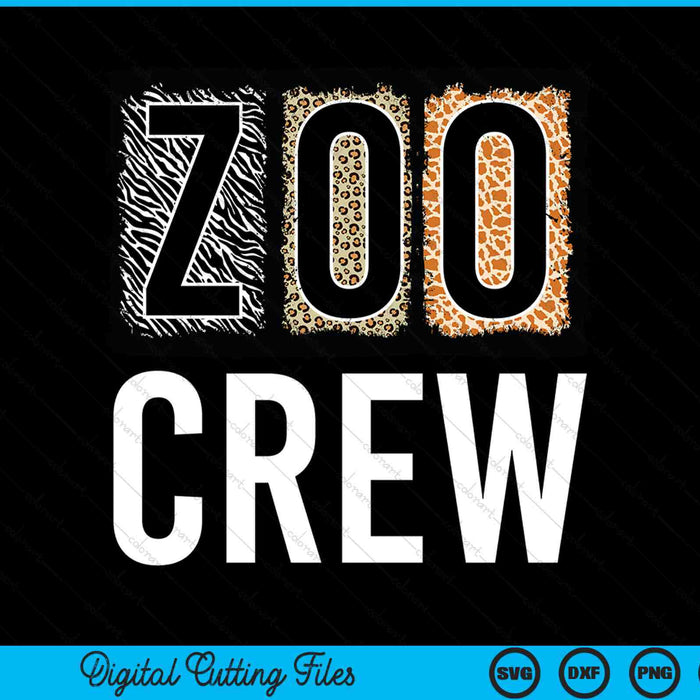 Zoo Crew Zookeeper Costume Safari Wildlife Animal SVG PNG Digital Printable Files
