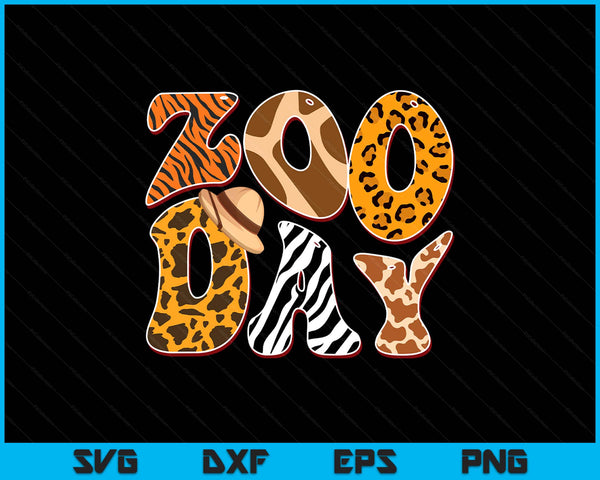 Zoo day family first zoo field trip safari squad matching SVG cut file