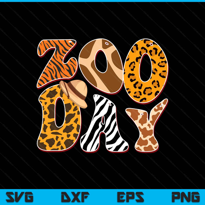 Zoo day family first zoo field trip safari squad matching SVG cut file