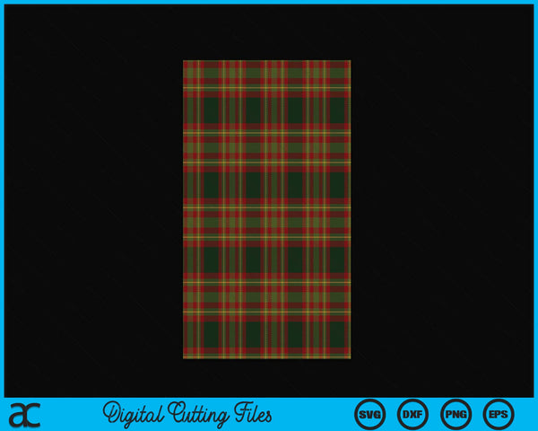 Iphone 15 pro Max campbell watch scotland plaid clan Scottish tartan case SVG cut file