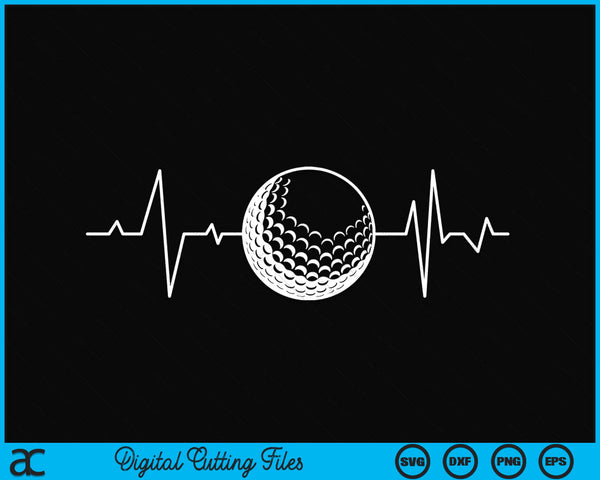 iPhone 15 Pro Max Score Big with Golf Heartbeat I Love Enthusiasts Case SVG PNG Digital Cutting Files