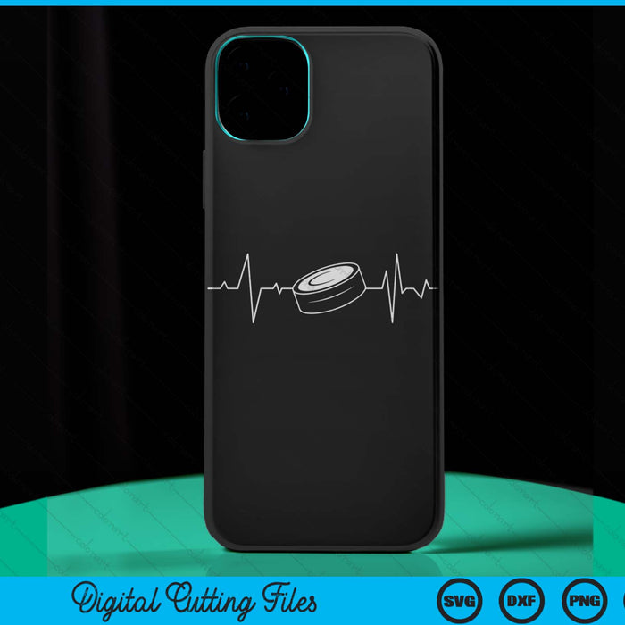 iPhone 15 Pro Max Score Big with Ice Hockey Heartbeat I Love Ice Hockey Enthusiasts Case SVG PNG Digital Cutting Files