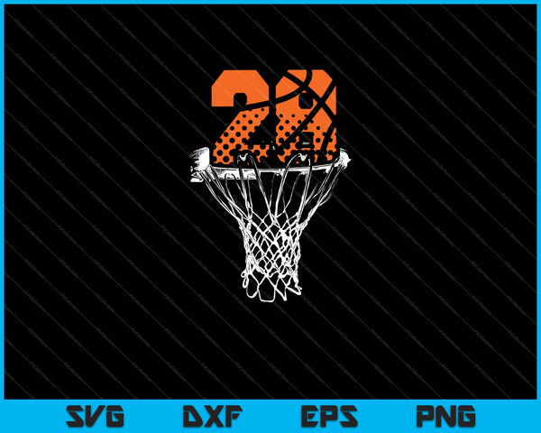 28th birthday basketball SVG cut file