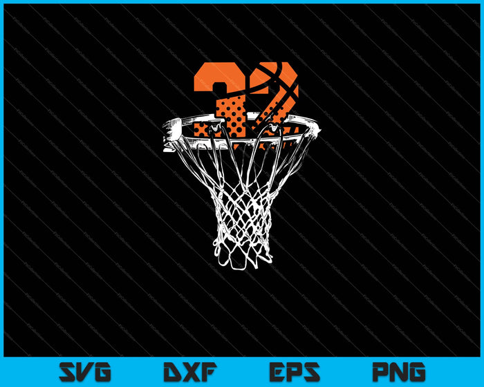32th Birthday Basketball Svg Cutting Printable Files