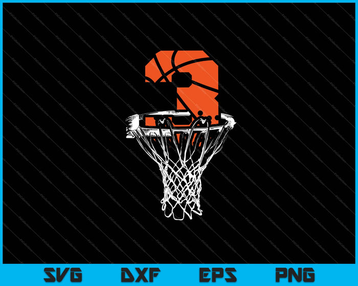 Kids 3rd Birthday Basketball SVG PNG Cutting Printable Files