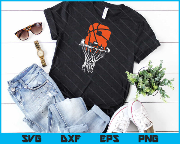 8e verjaardag basketbal Svg snijden afdrukbare bestanden - on a t-shirt
