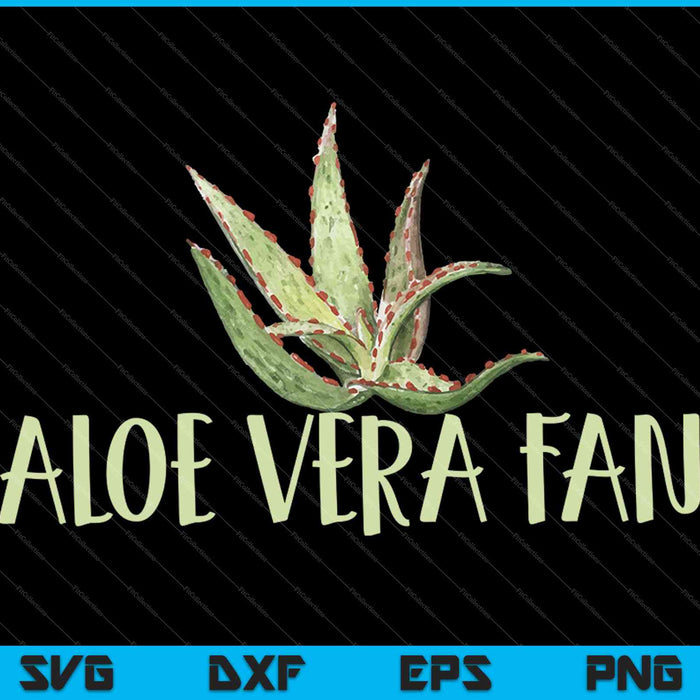 Aloe Vera Fan SVG PNG Cutting Printable Files