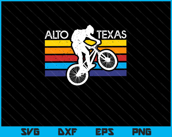 Alto Texas Vintage Cycling Svg Cutting Printable Files