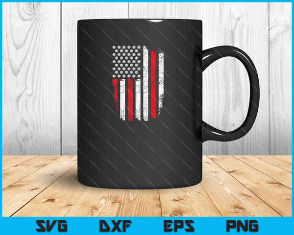 Bandera Americana Voleibol SVG PNG Cortar Archivos Imprimibles
