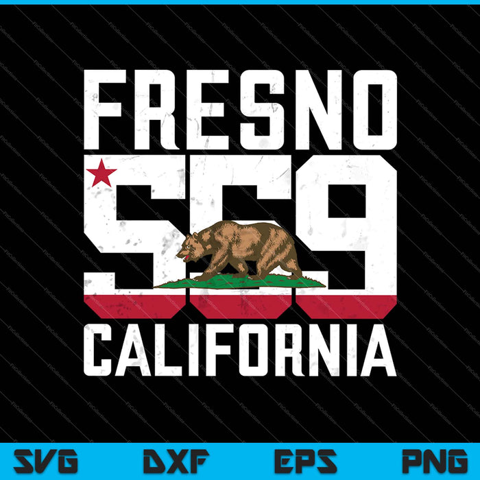 Netnummer 559 Fresno Californië SVG PNG snijden afdrukbare bestanden