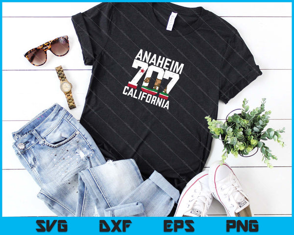 Area Code 707 Sonoma California SVG PNG Cutting Printable Files - on a t-shirt