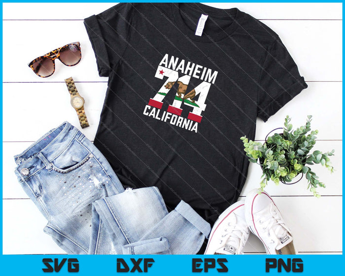 Código de área 714 Anaheim California SVG PNG Cortar archivos imprimibles