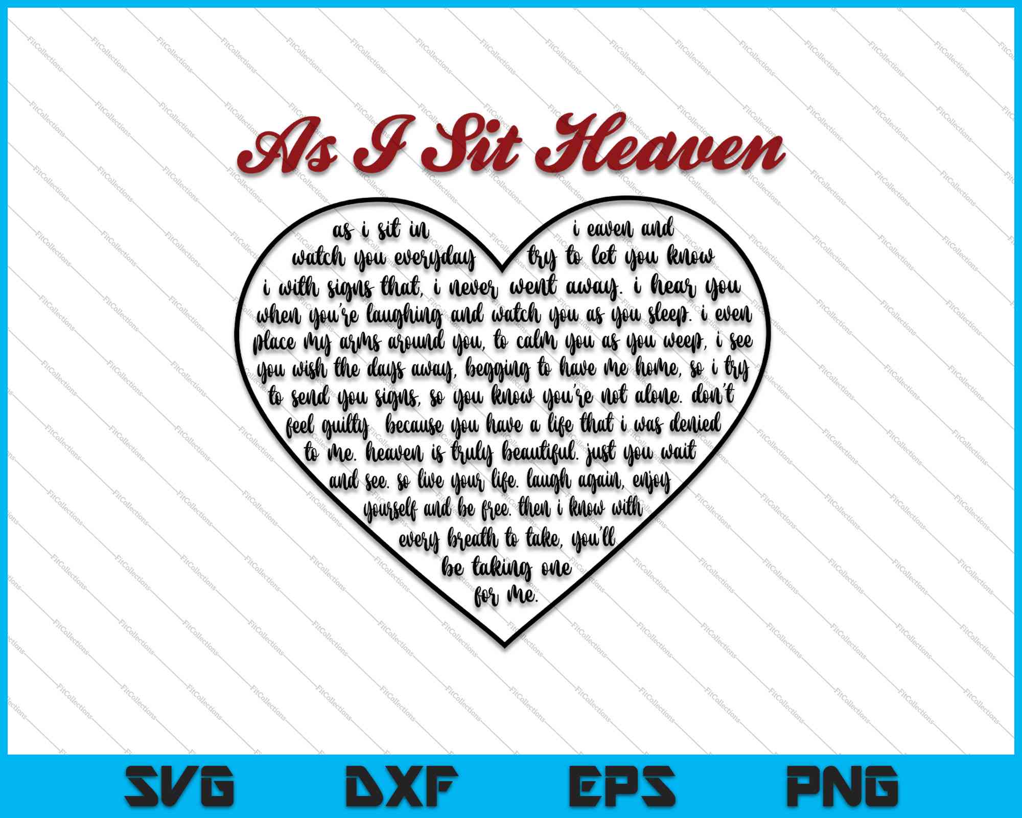 as-i-sit-in-heaven-poem-svg-png-files-creativeusarts for Free Printable Pictures Of Heaven As I sit in Heaven Poem SVG PNG Files – creativeusarts for Free Printable Pictures Of Heaven