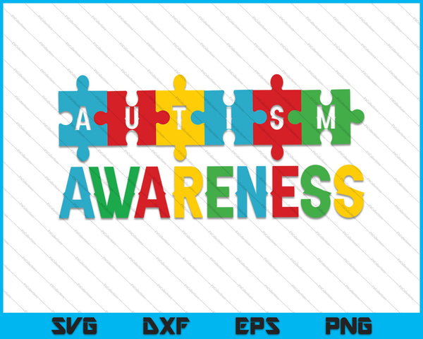 Autism Awareness Be kind SVG PNG Cutting Printable Files
