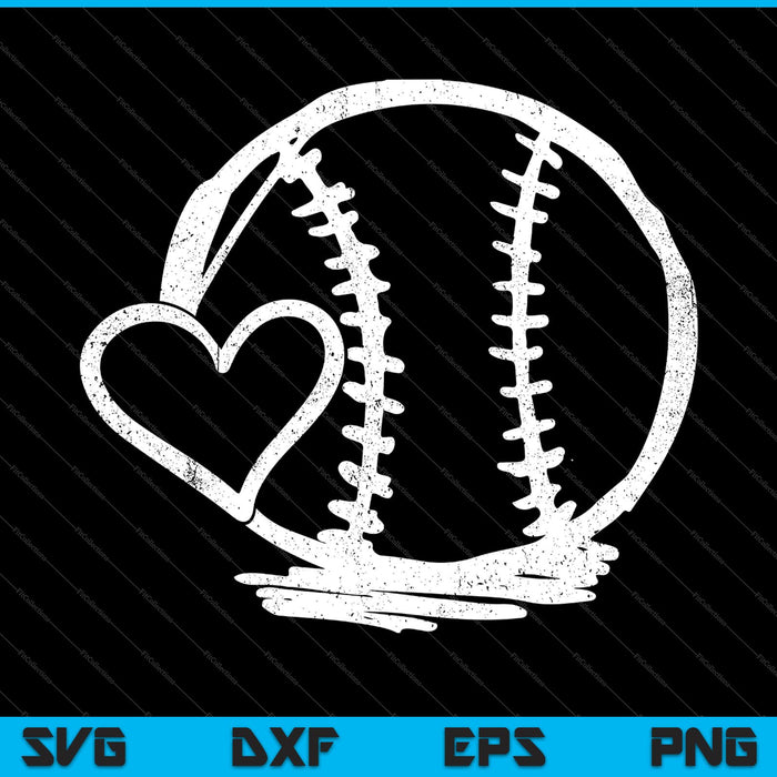 Baseball, Fastpitch, Dad Heart Mom Little League Kids SVG PNG Cutting Printable Files