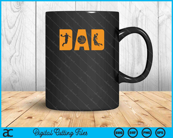 Funny Basketball Dad SVG PNG Cutting Printable Files