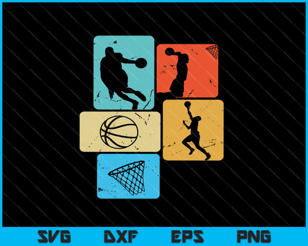 Basketball Player Boys Kids Men SVG PNG Cutting Printable Files - on a t-shirt