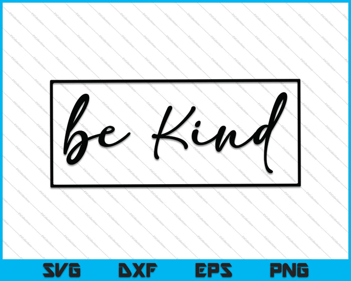 Be Kind Kindness Shirt Design SVG PNG Cutting Printable Files