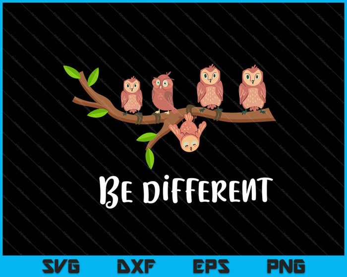 Be different SVG PNG Cutting Printable Files