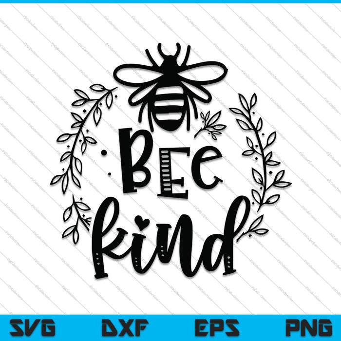 Bee kind Mug Print Commercial Use SVG PNG Cutting Printable Files