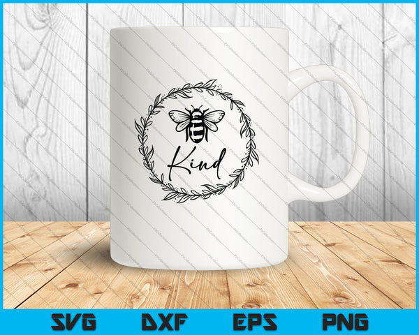 Bee kind Designs Be Kind Kindness matters SVG PNG Cutting Printable Files