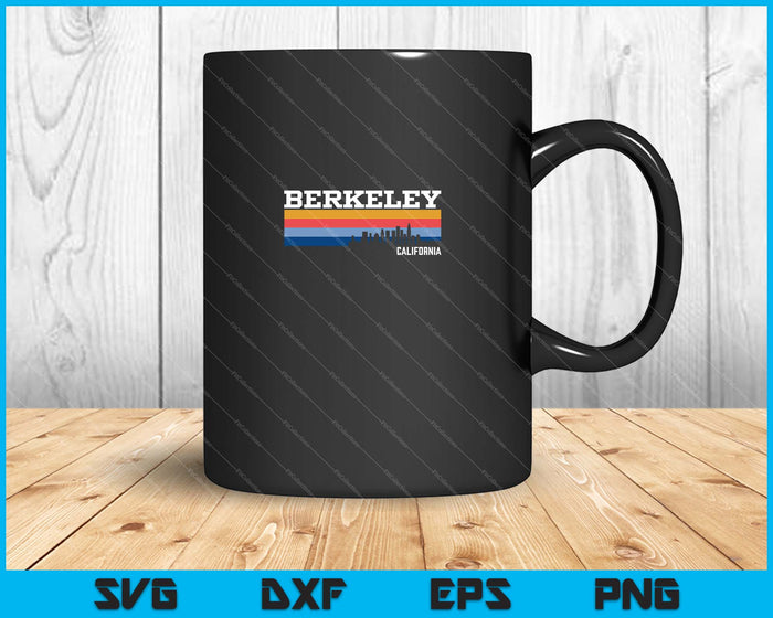 Berkeley California SVG PNG Cutting Printable Files