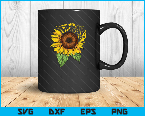 Best Doctor Ever sunflower Doctors SVG PNG Cutting Printable Files