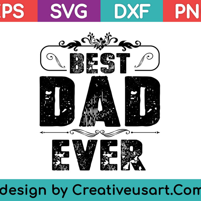 La mejor camiseta de Chivas Dad Ever - Regalo del Día del Padre SVG PNG Cortando archivos imprimibles