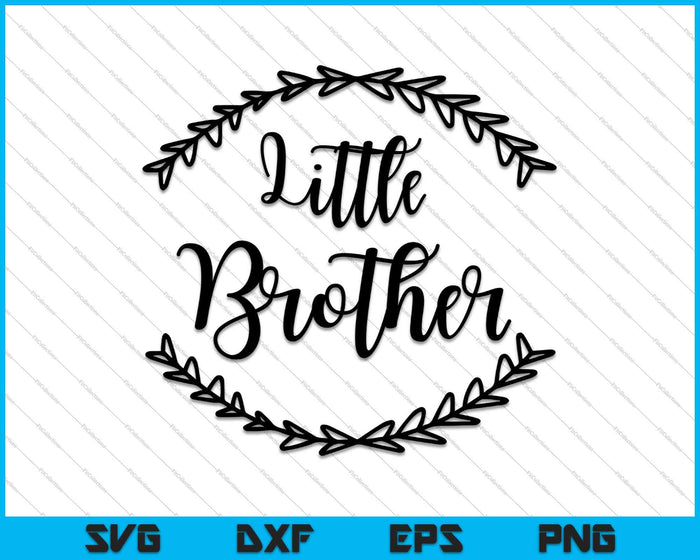 Big Brother Little Sister Matching SVG PNG Cutting Printable Files