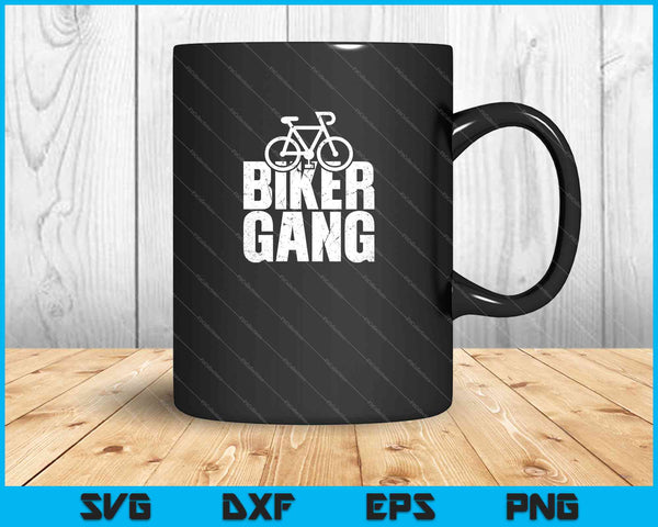 Biker Gang Funny Spin Saying Gym Workout Spinning Class SVG PNG Cutting Printable Files