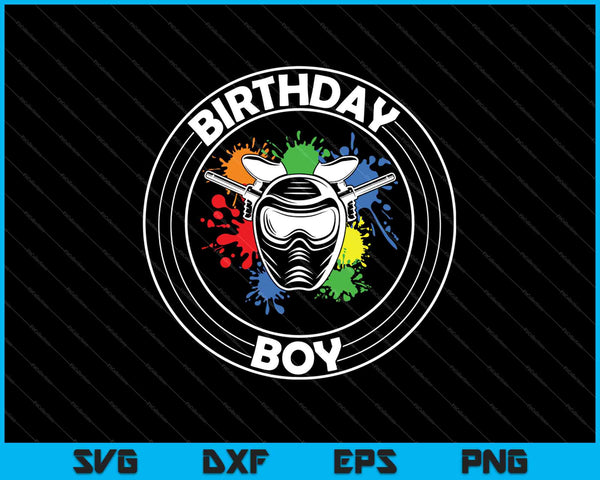 Birthday Boy SVG PNG Cutting Printable Files
