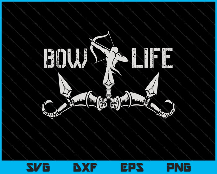 Bow Life SVG PNG Cutting Printable Files