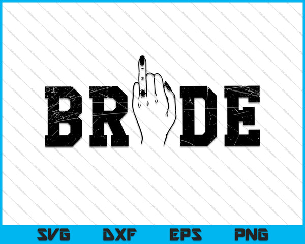 Bride Engagement Gestures SVG PNG Cutting Printable Files