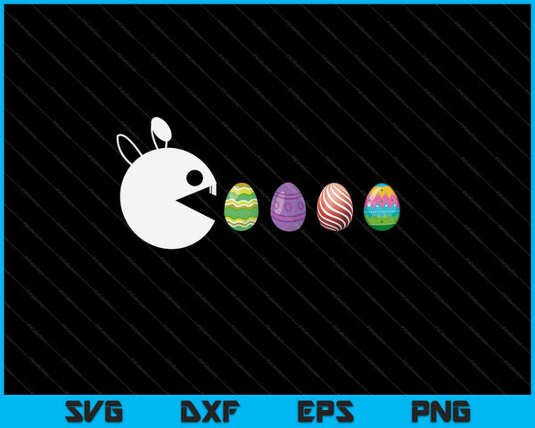 Bunny Happy Easter Egg SVG PNG snijden afdrukbare bestanden