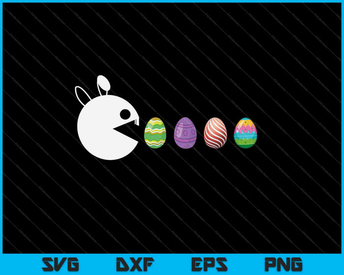 Bunny Happy Easter Egg SVG PNG snijden afdrukbare bestanden