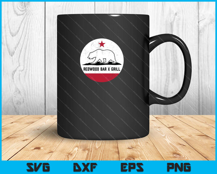 California Black Flag SVG PNG Cutting Printable Files