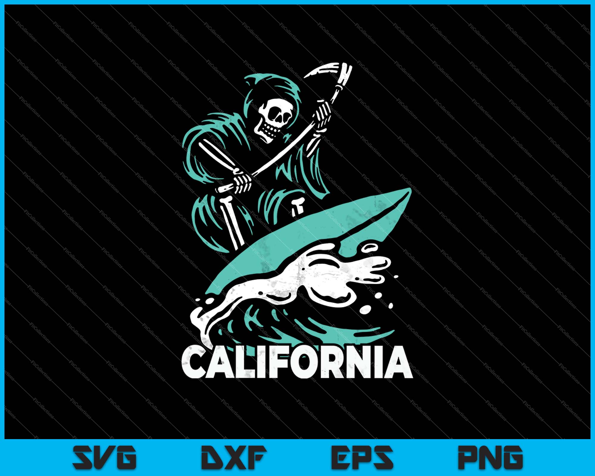 California Reaper Script California Reaper SVG PNG cortando archivos imprimibles – creativeusarts