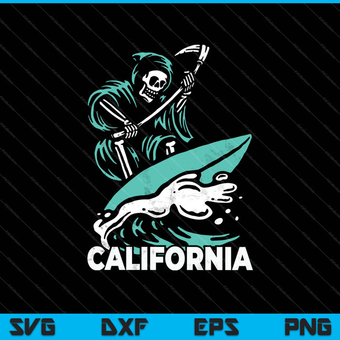 California Reaper SVG PNG snijden afdrukbare bestanden