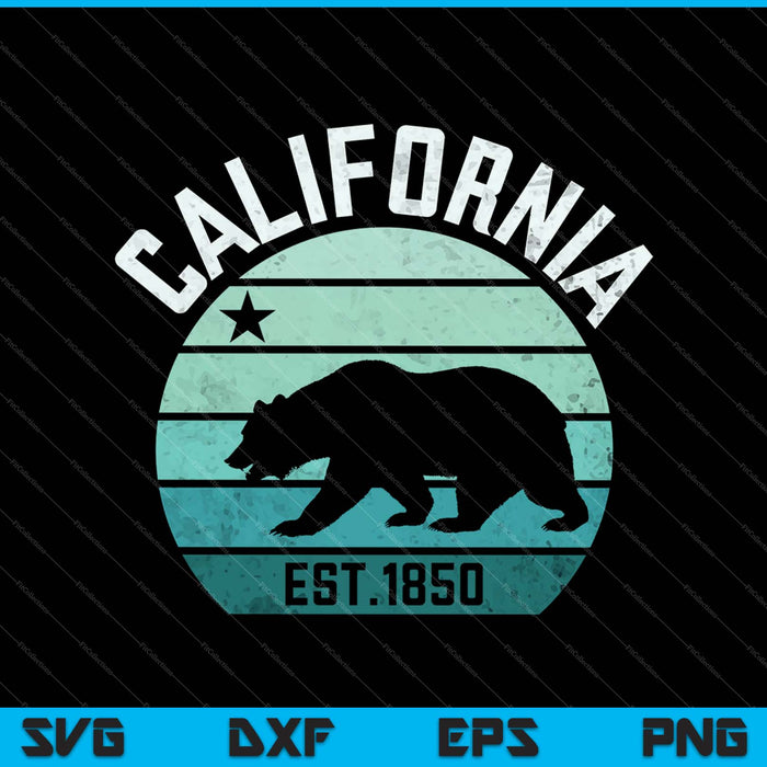 California Republic SVG PNG Cutting Printable Files