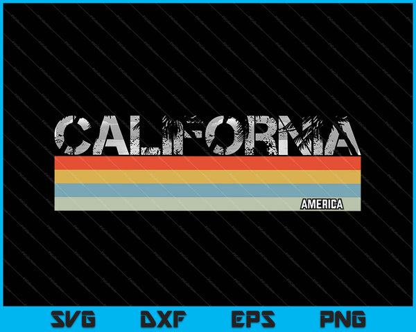 California T-Shirt SVG PNG Cutting Printable Files