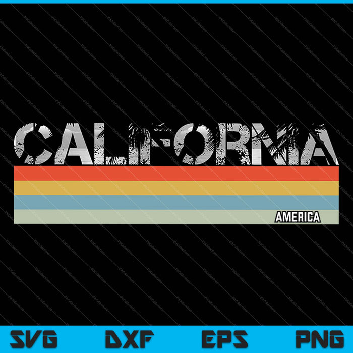 California T-Shirt SVG PNG Cutting Printable Files