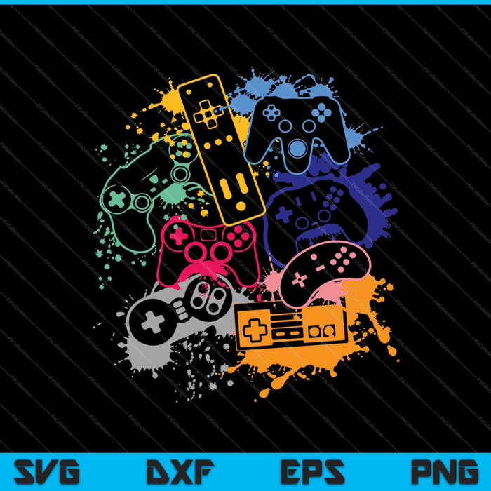 Controle todas las cosas Controlador de videojuegos SVG PNG Cortando archivos imprimibles