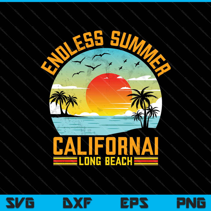 Cool Summer California Dreaming SVG PNG Cutting Printable Files