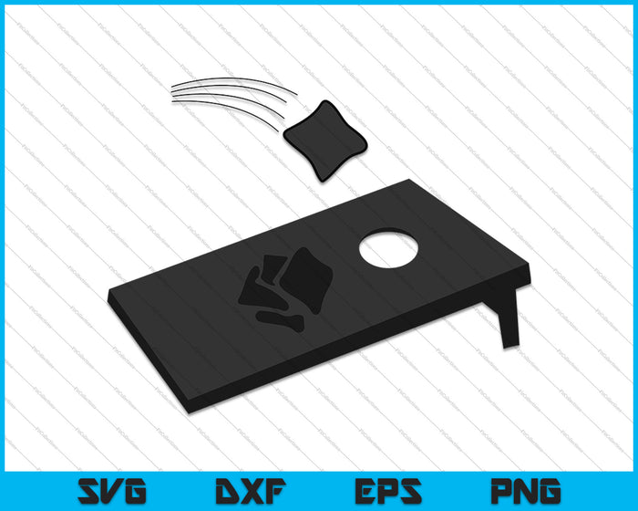 Cornhole Boards Clipart Vector SVG PNG snijden afdrukbare bestanden